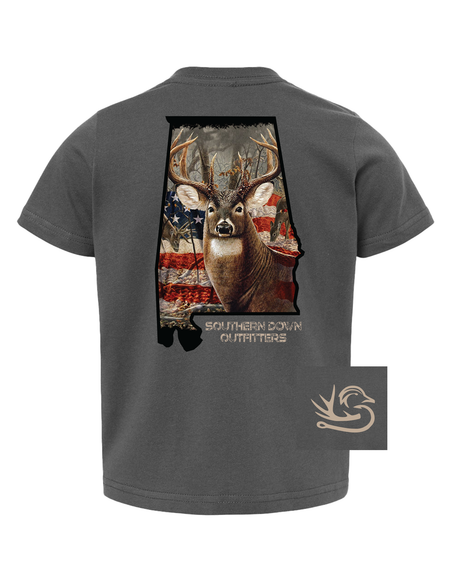 Alabama Deer Toddler Tee