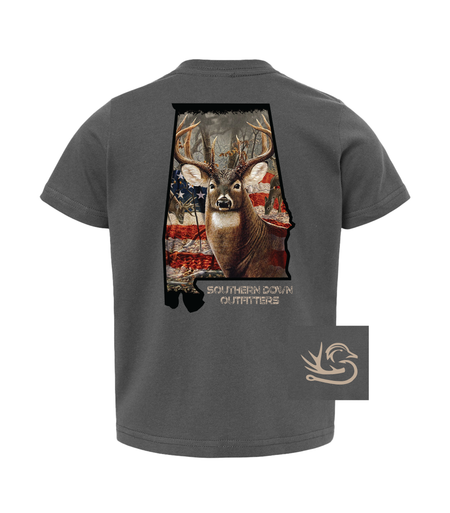 Alabama Deer Toddler Tee