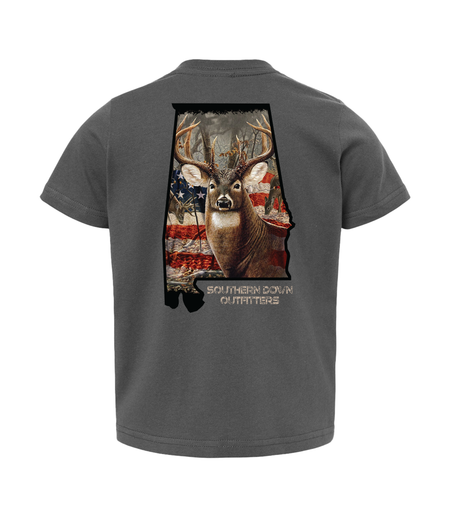 Alabama Deer Toddler Tee