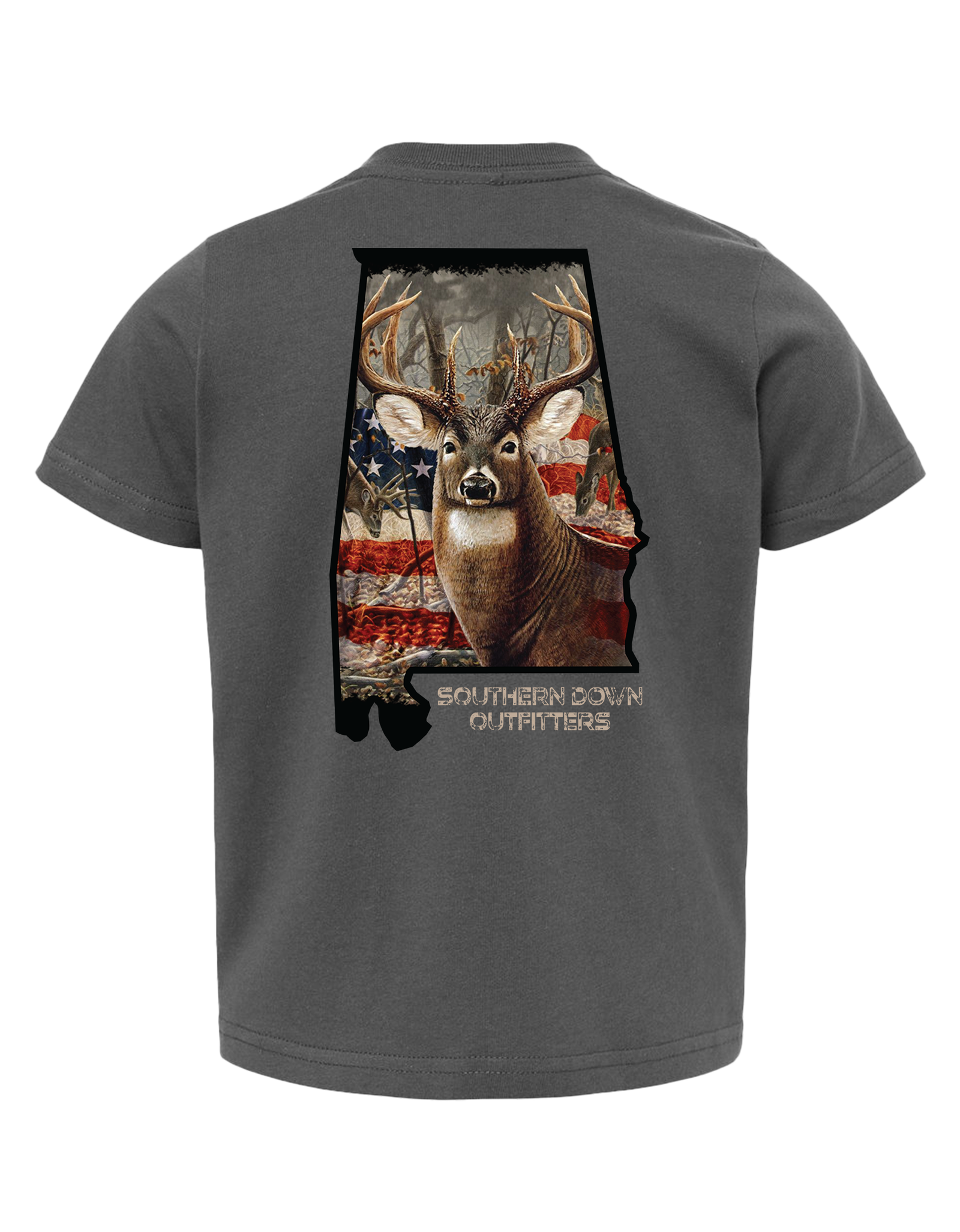 Alabama Deer Toddler Tee