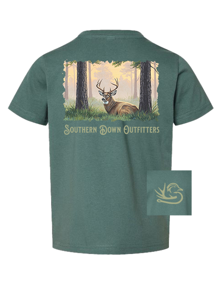 Bedded Down Buck Toddler Tee