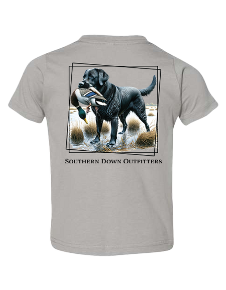 Black Lab Duck Toddler Tee