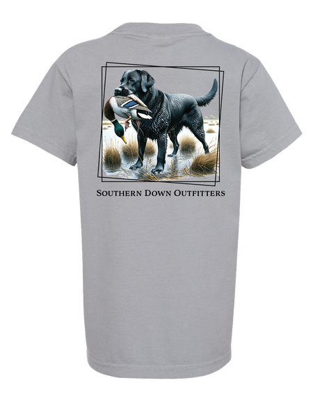 Black Lab Duck Youth Tee