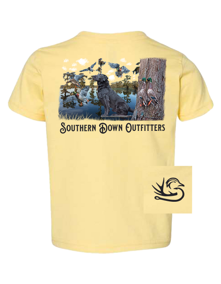 Black Lab Swamp Toddler Tee