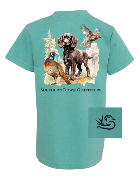 Pheasant Brittany Youth Tee