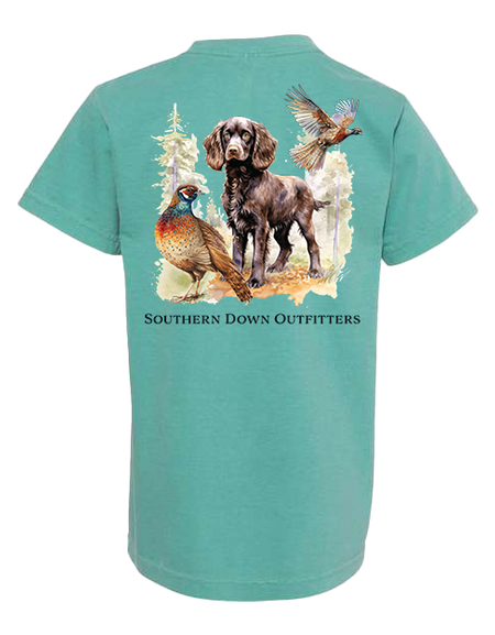 Pheasant Brittany Youth Tee