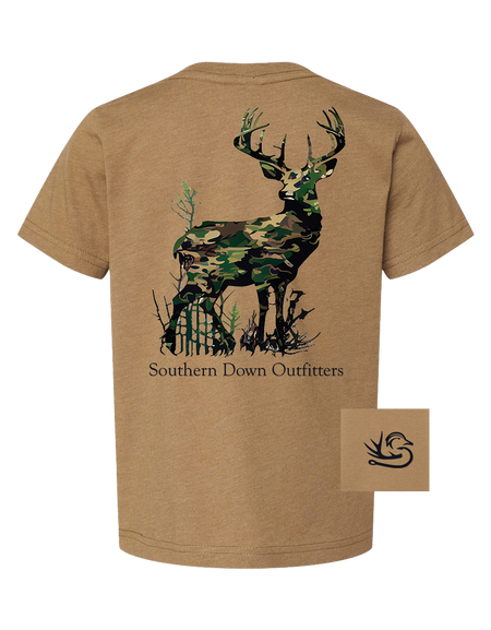 Camo Deer Toddler Tee