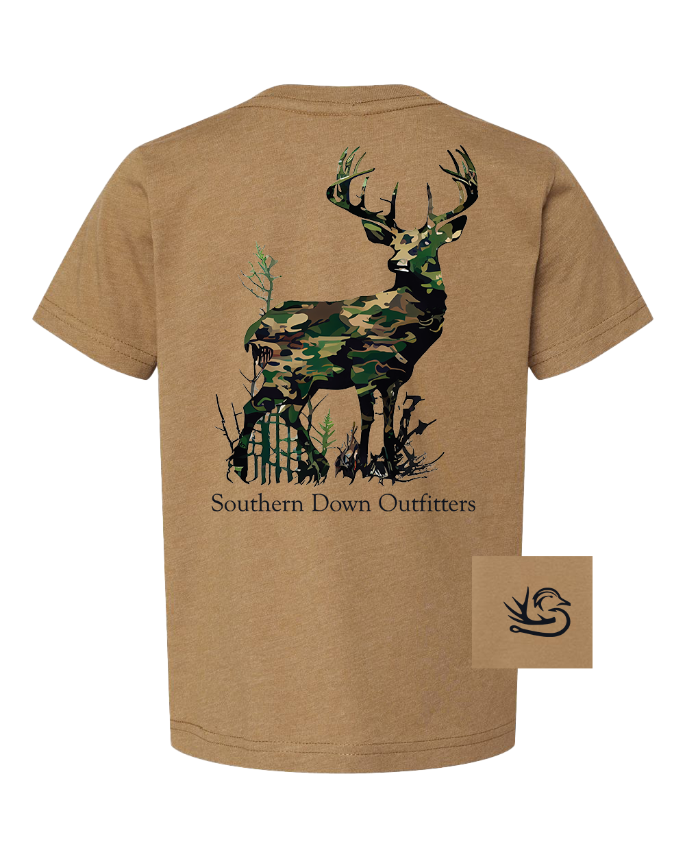 Camo Deer Toddler Tee