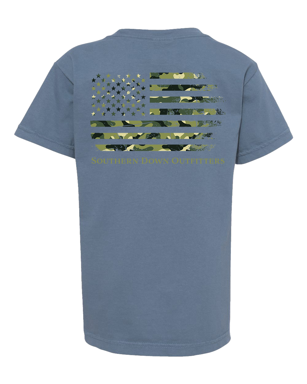 Camo Flag Youth Tee