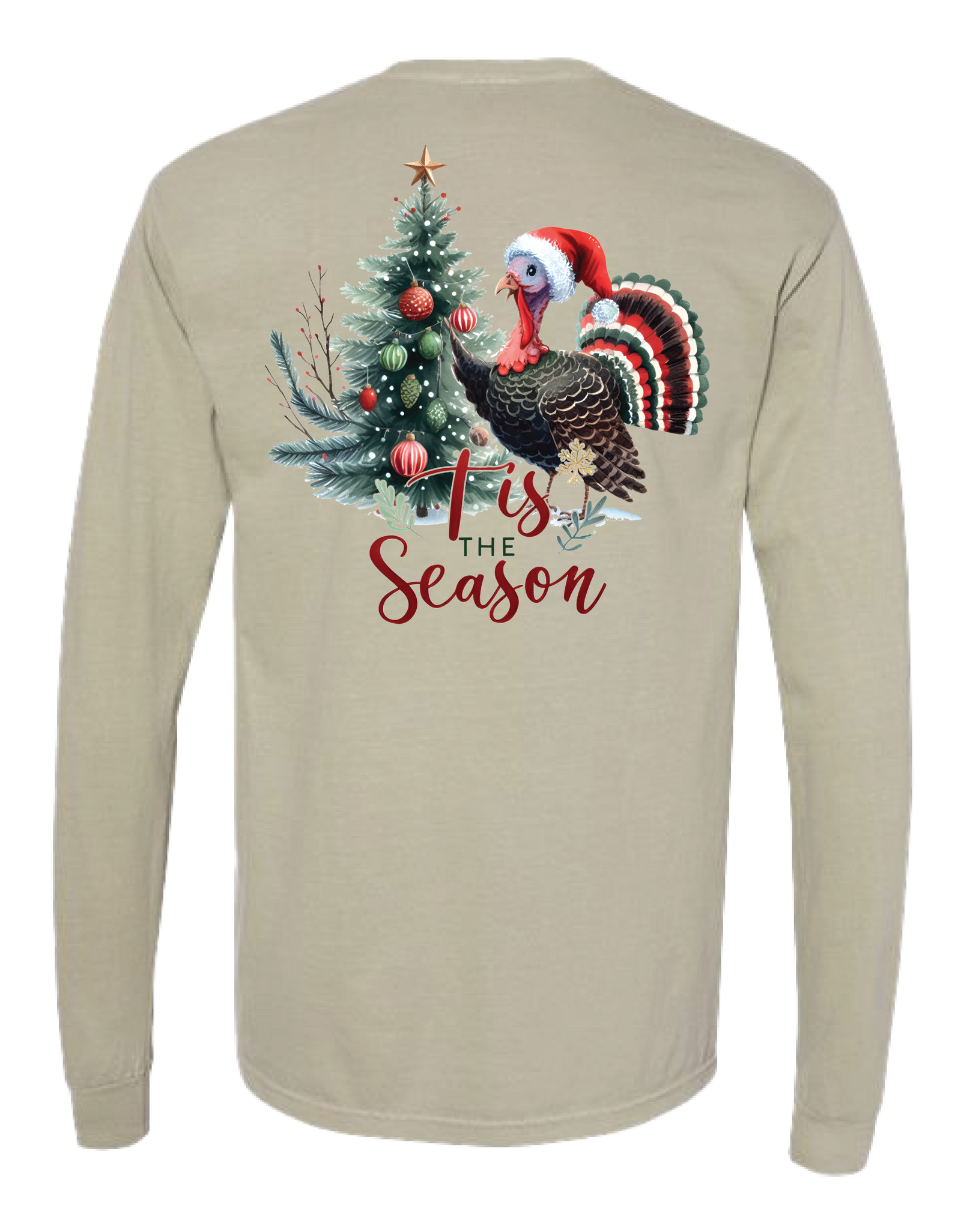 Christmas - Turkey Tis the Season LS Tee