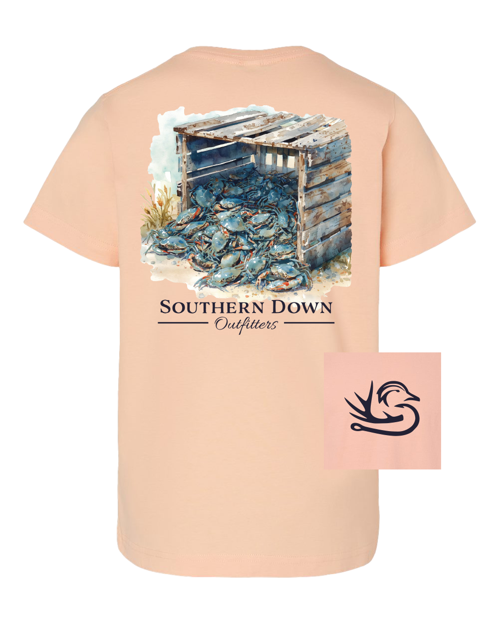 Crab Trap Toddler Tee