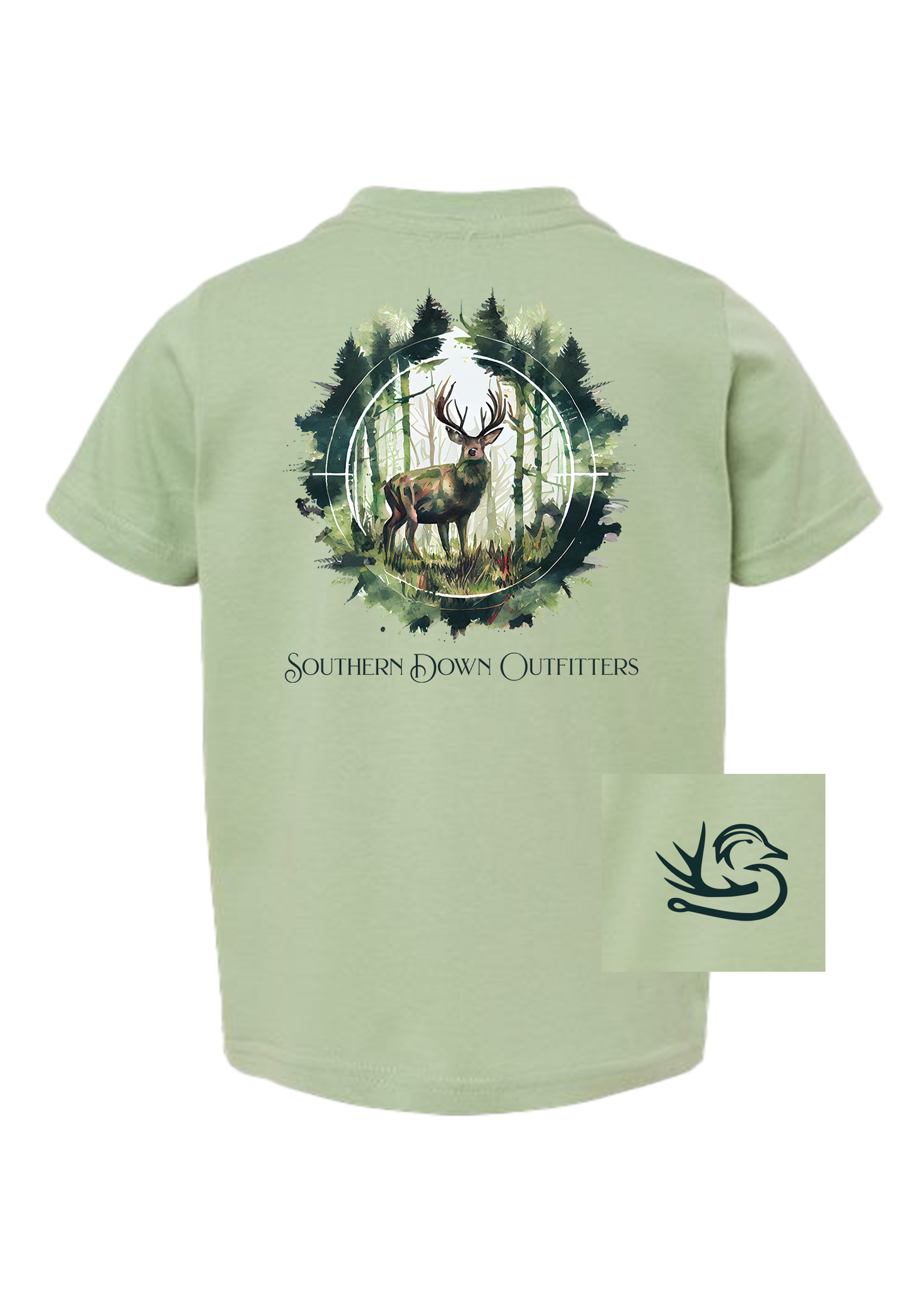 Deer Crosshair Toddler Tee