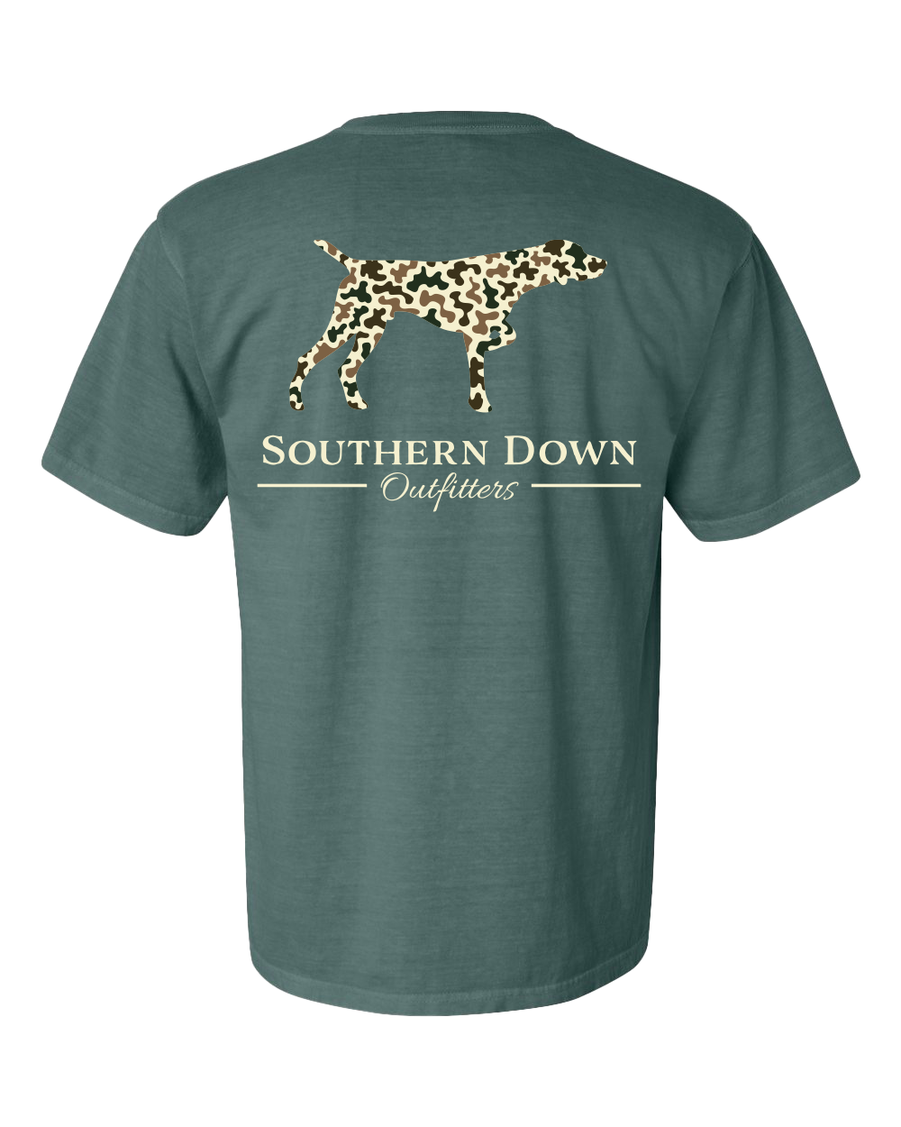 Light Camo Dog Tee