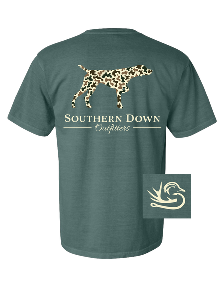 Light Camo Dog Tee