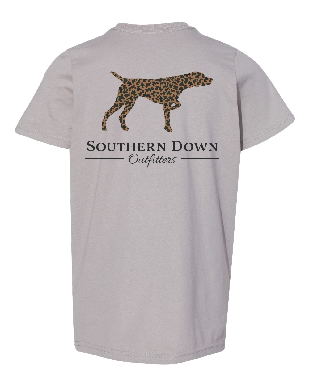 Dark Camo Dog Youth Tee