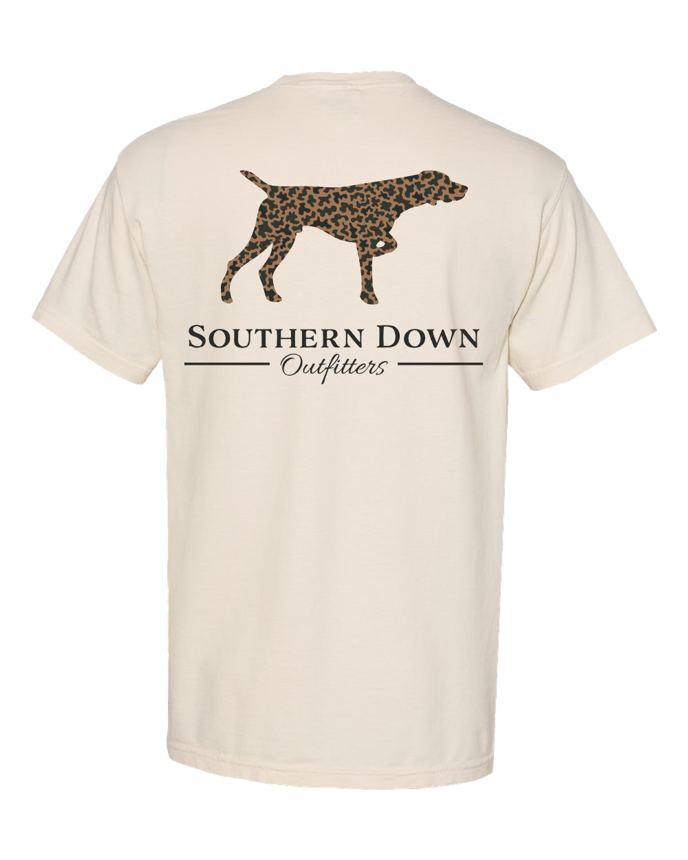 Dark Camo Dog Tee