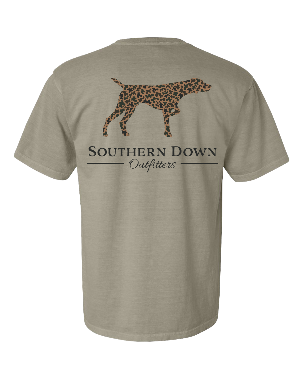 Dark Camo Dog Tee