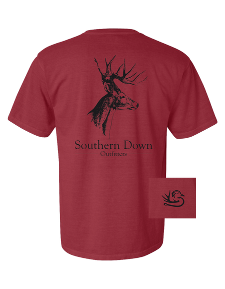 Deer Bust T shirt