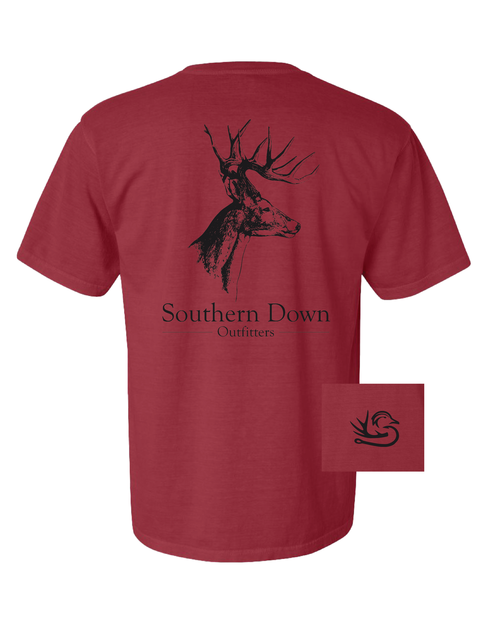 Deer Bust T shirt