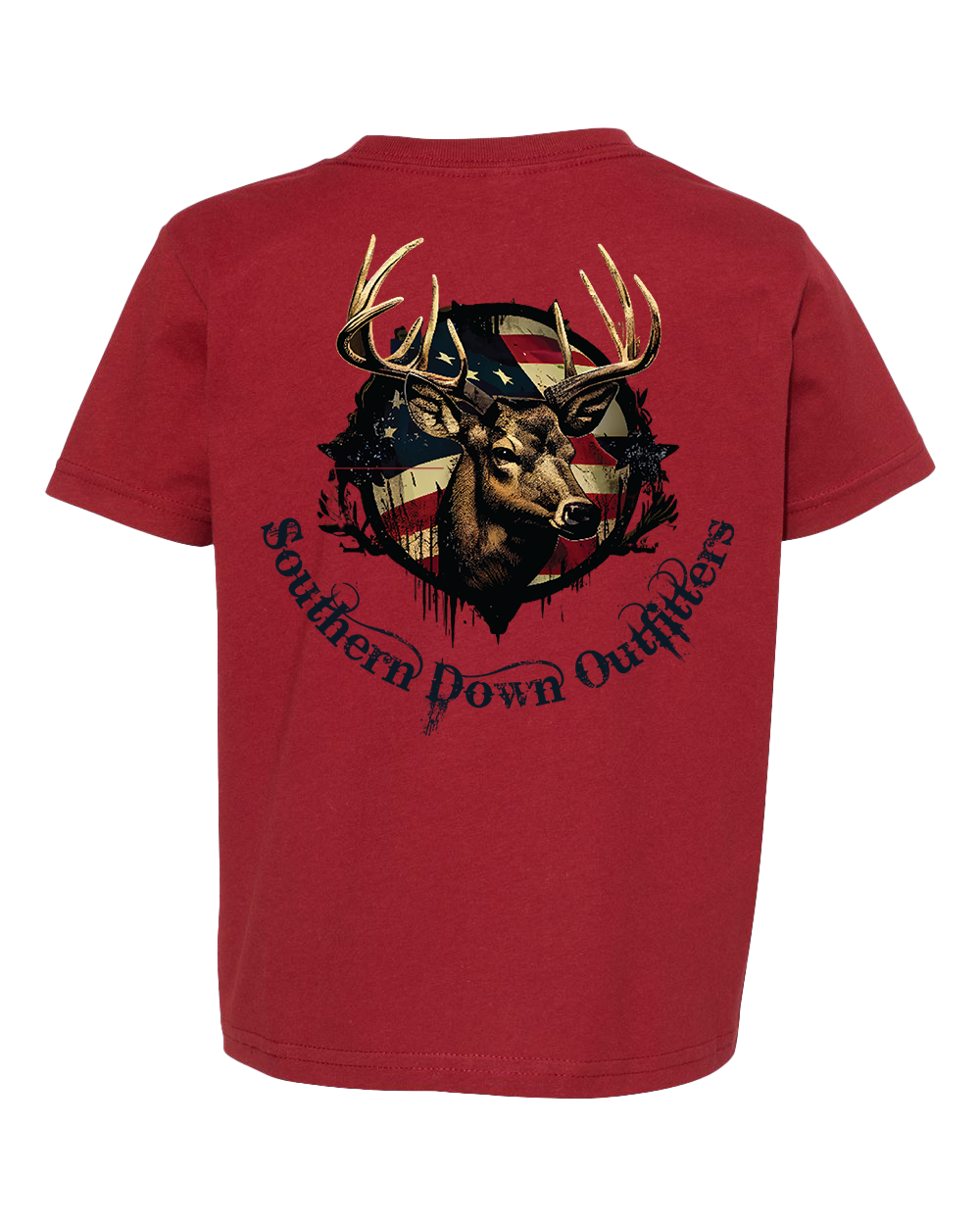 Deer Flag Toddler Tee