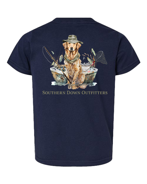 Dog in Boat Toddler Tee