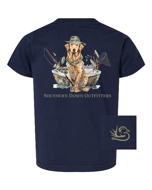 Dog in Boat Toddler Tee