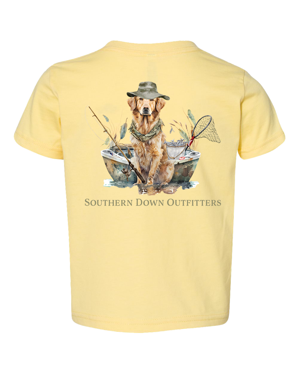 Dog in Boat Toddler Tee