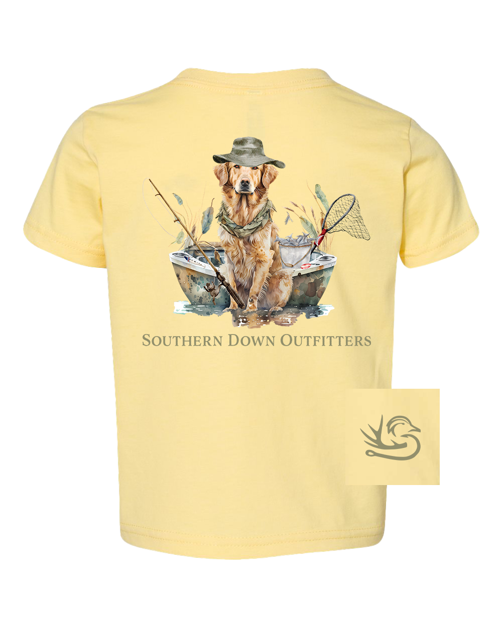 Dog in Boat Toddler Tee