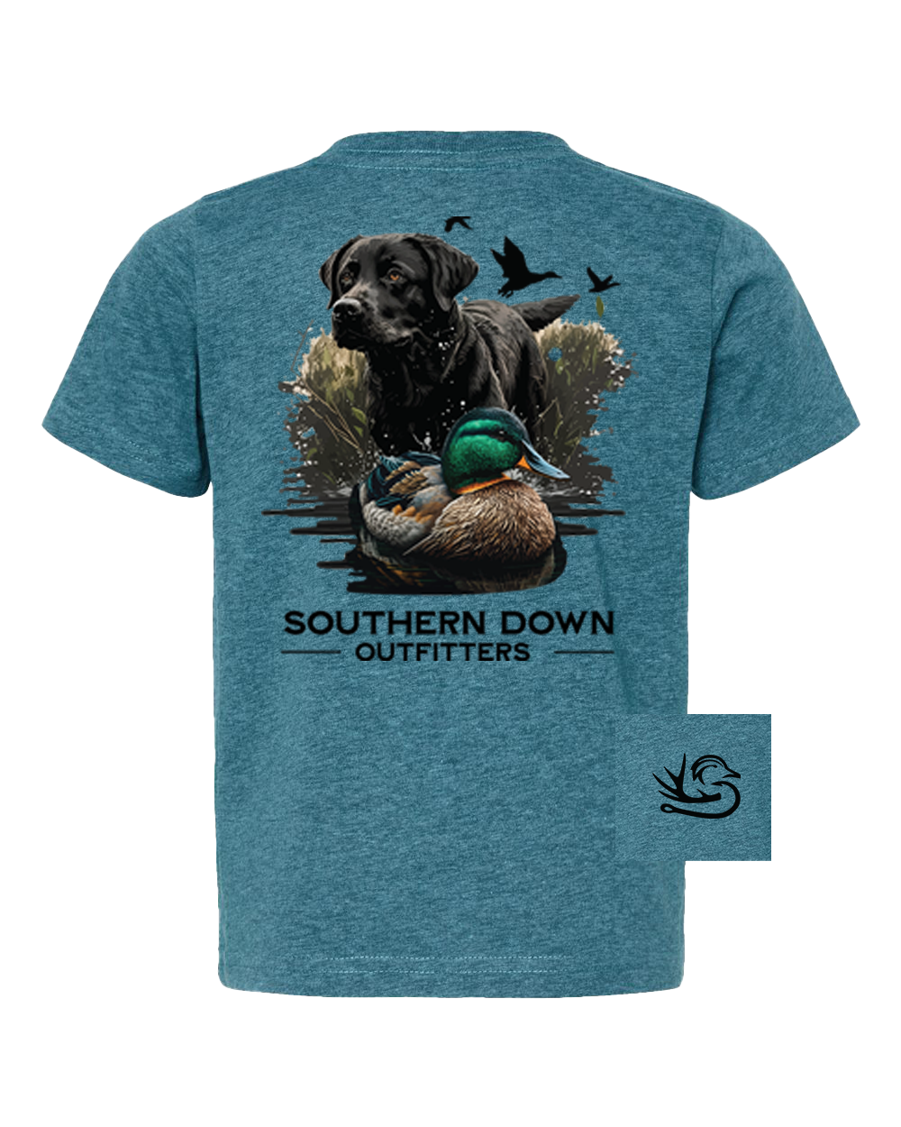 Dog and Duck Toddler Tee