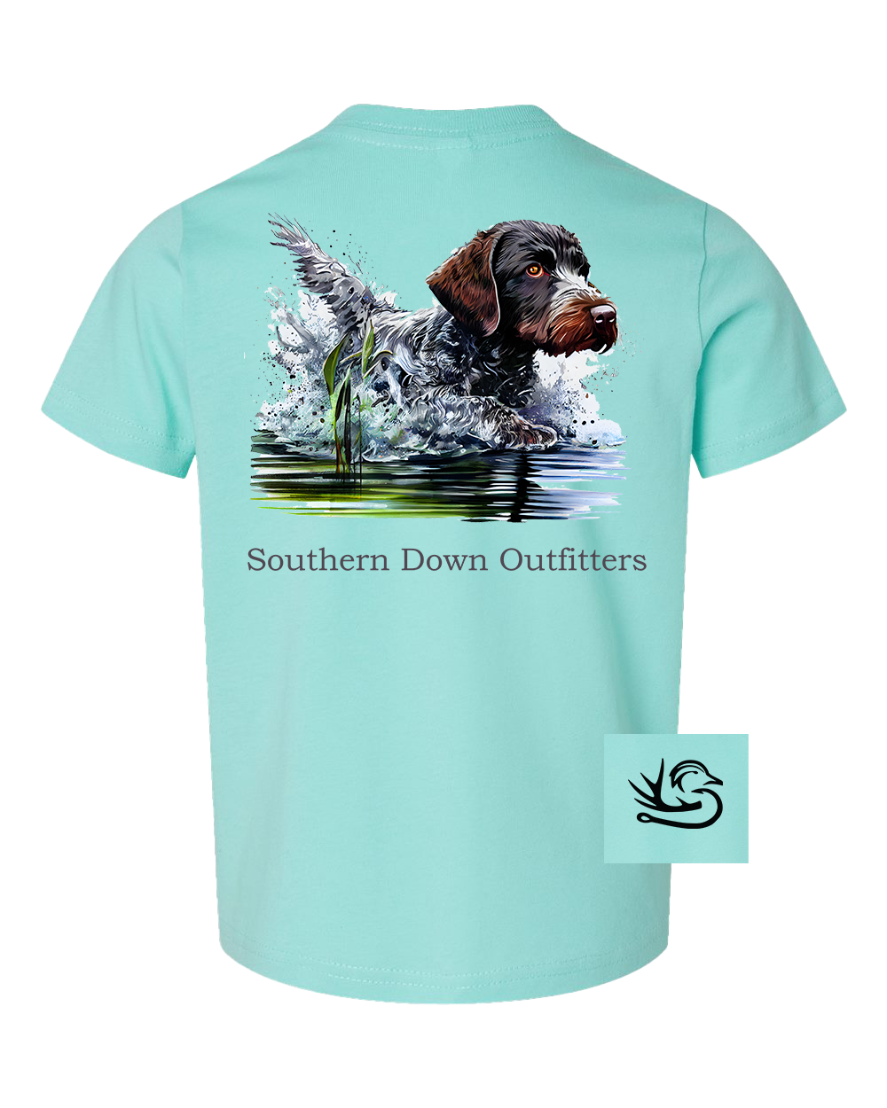 Dog in Water Toddler Tee