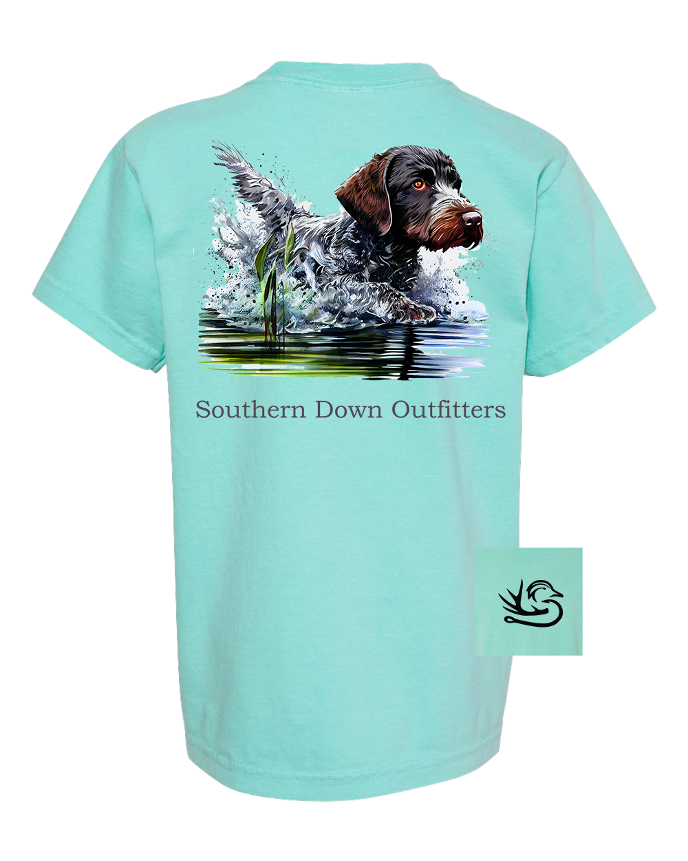 Dog in Water Youth Tee