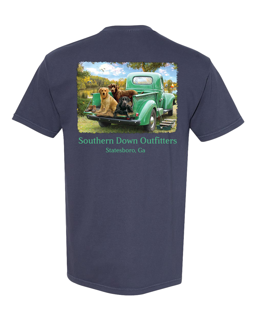 Dogs in Truck Youth Tee