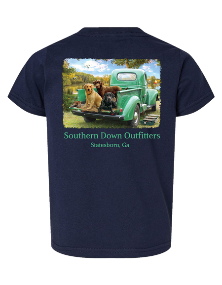 Dogs in Truck Toddler Tee