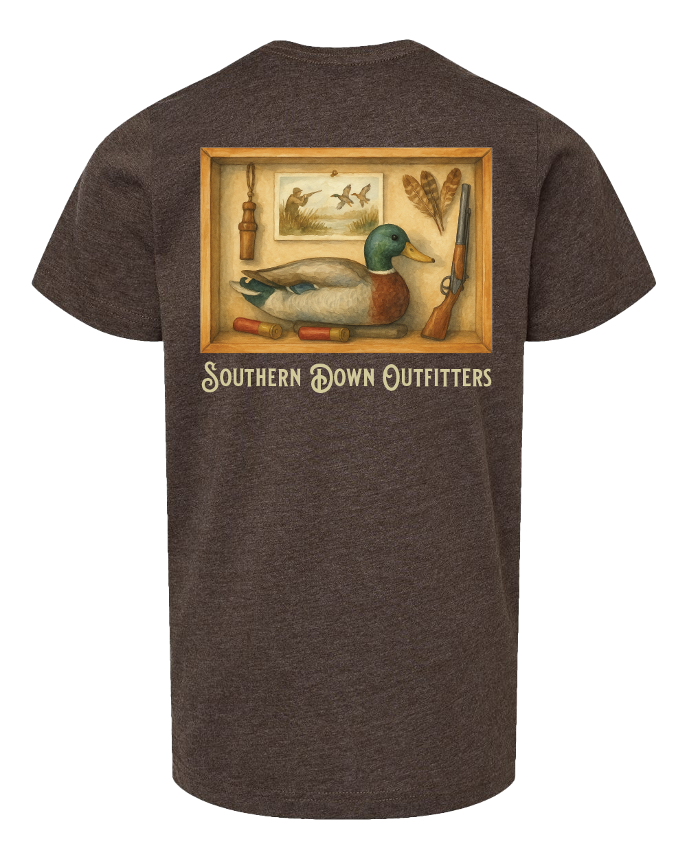 Shadow Box Duck Toddler Tee