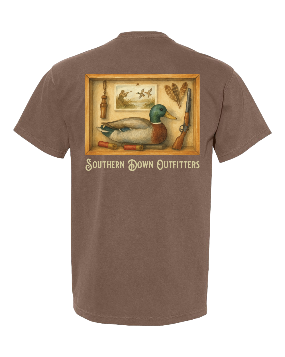Shadow Box Duck Tee
