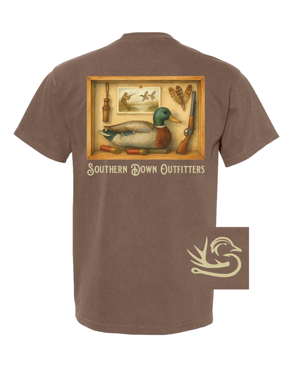 Shadow Box Duck Tee