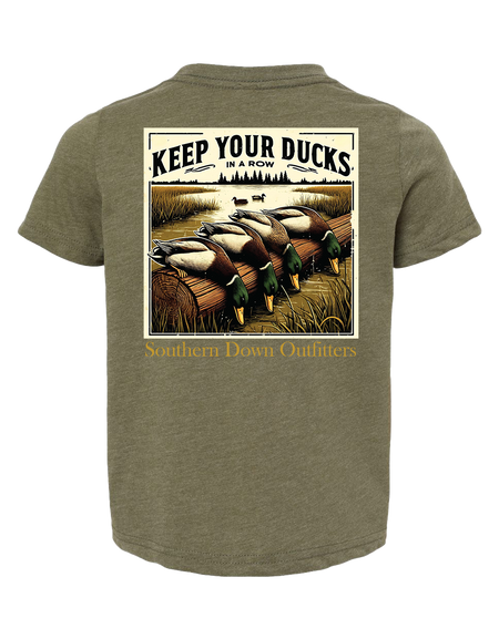 Ducks in a Row Toddler Tee