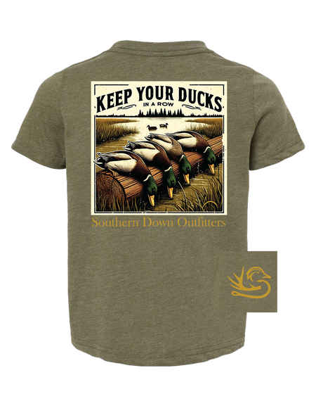 Ducks in a Row Toddler Tee