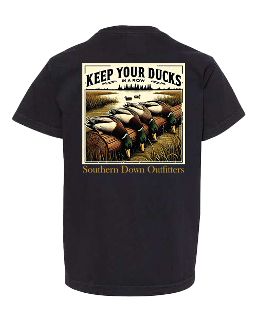 Ducks in a Row Youth Tee