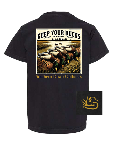 Ducks in a Row Youth Tee