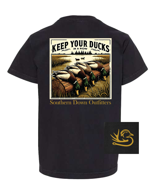 Ducks in a Row Youth Tee