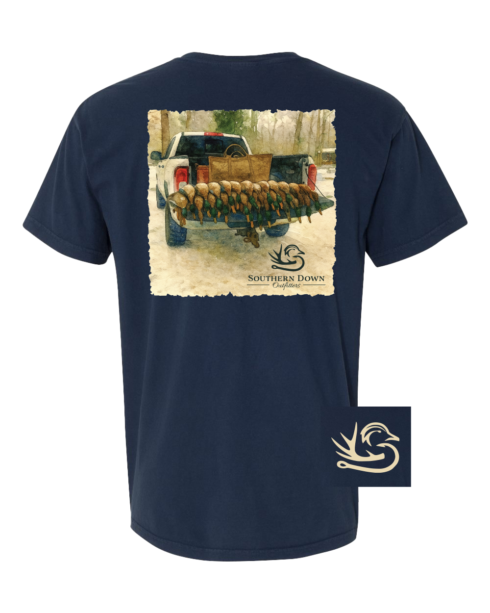 Ducks in Truck Tee