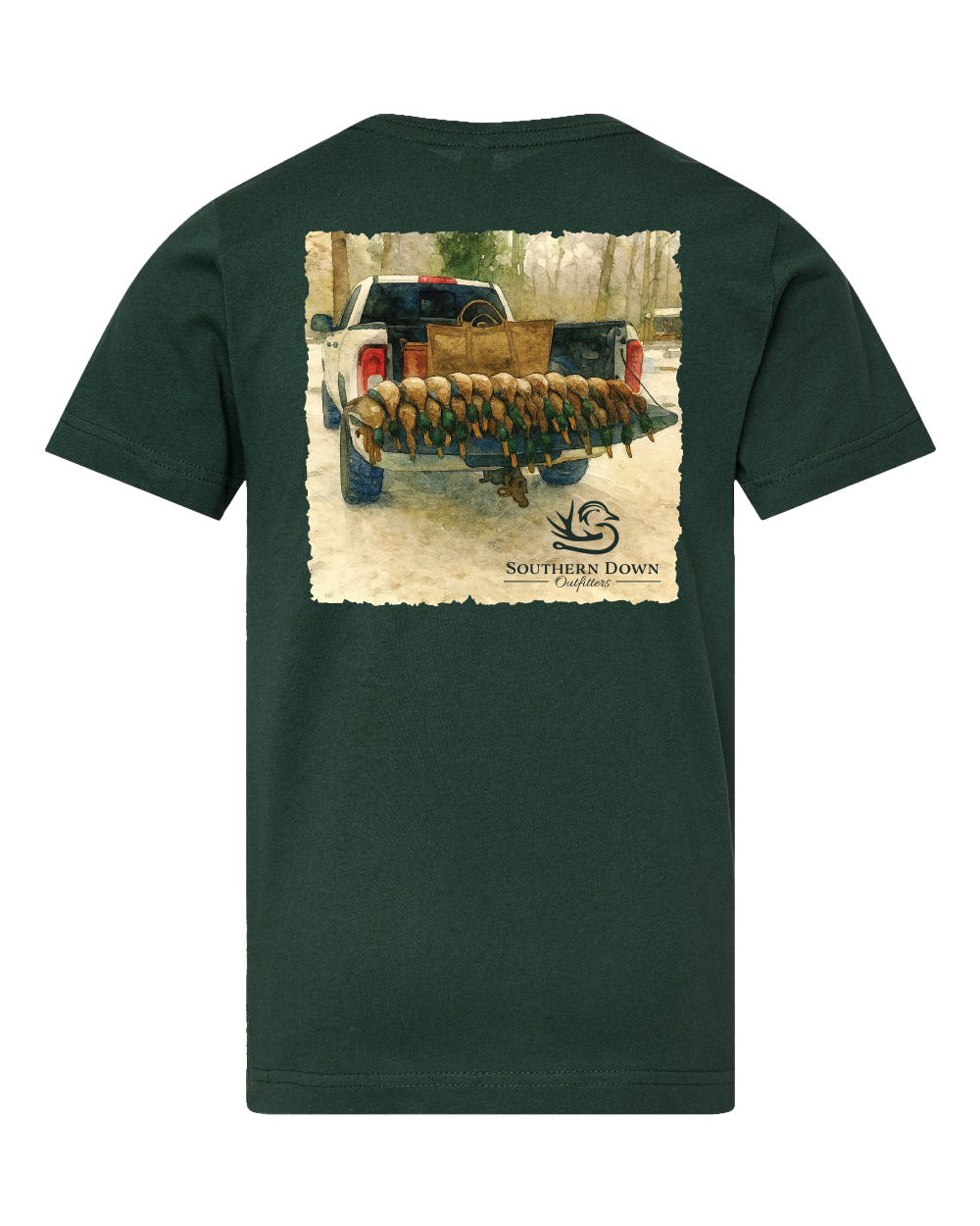 Ducks in Truck Youth Tee