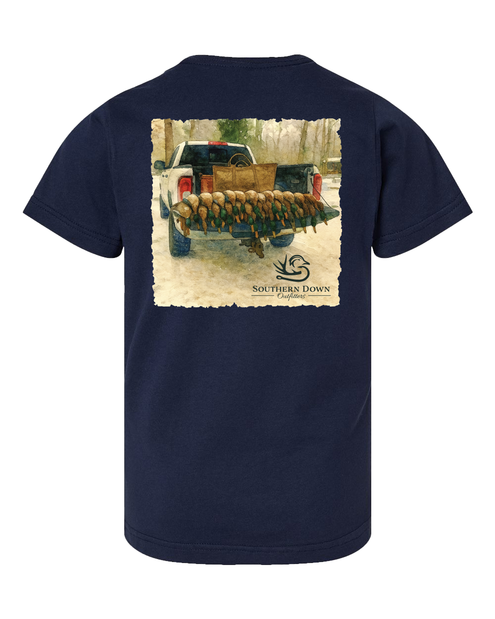 Ducks in Truck Youth Tee