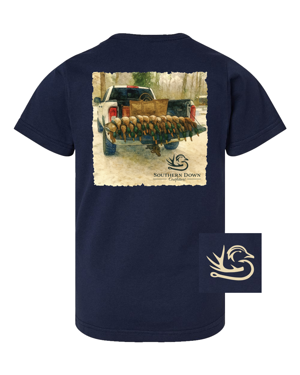 Ducks in Truck Youth Tee