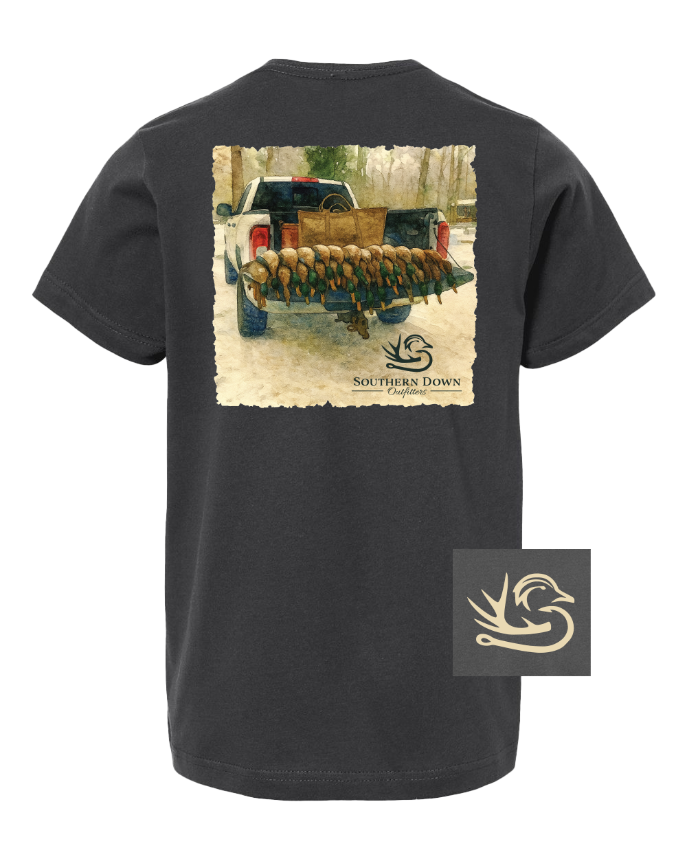 Ducks in Truck Youth Tee