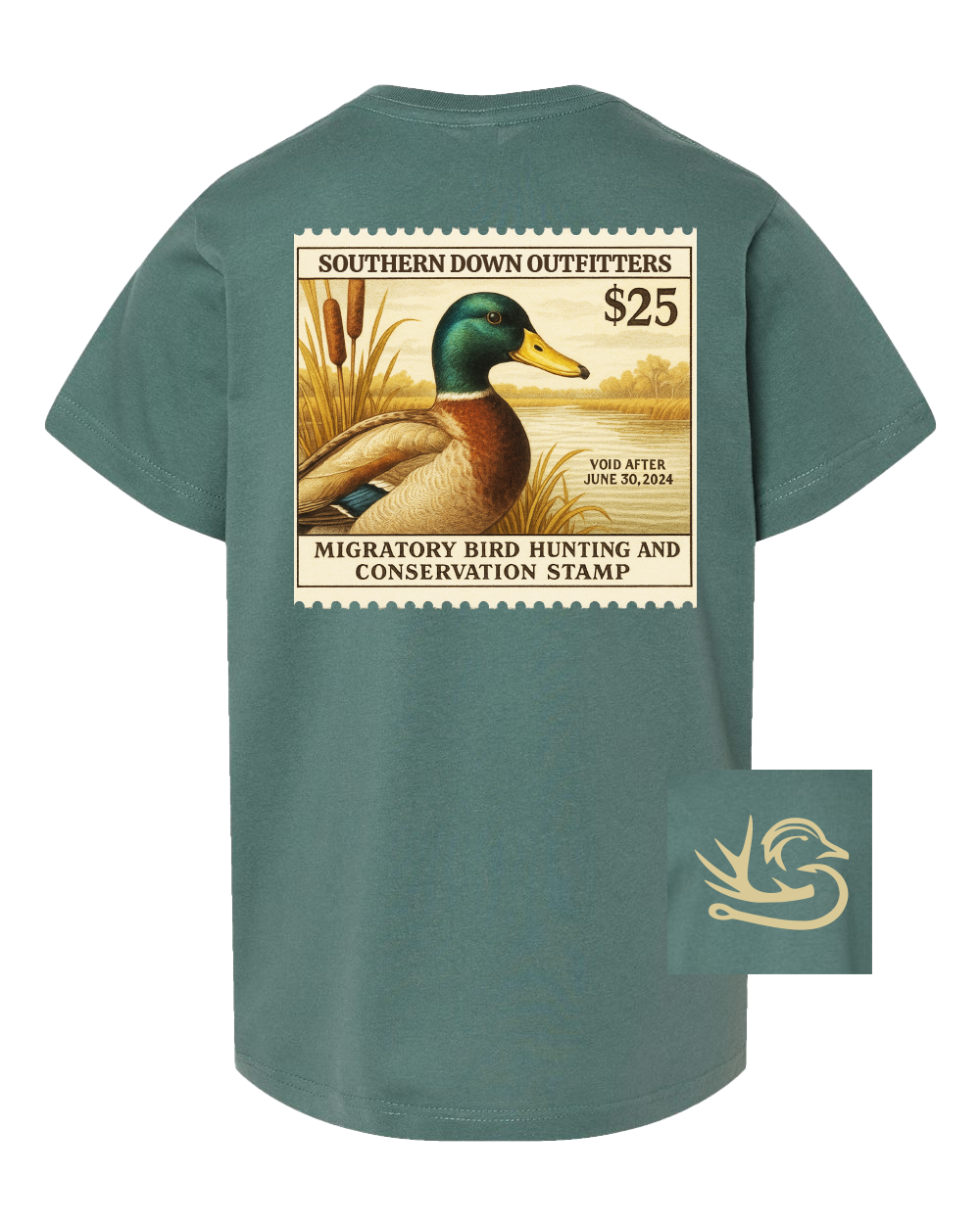 Migratory Bird Stamp Toddler Tee