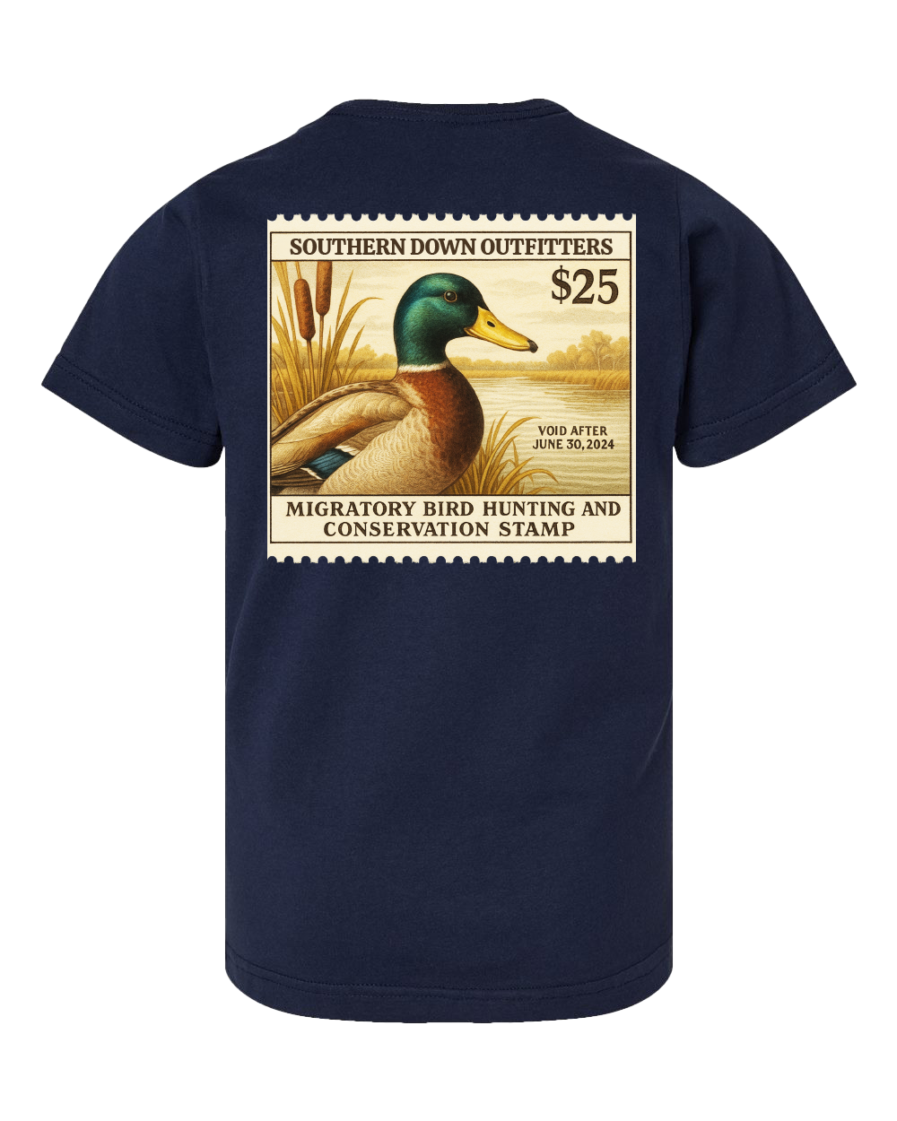 Migratory Bird Stamp Toddler Tee
