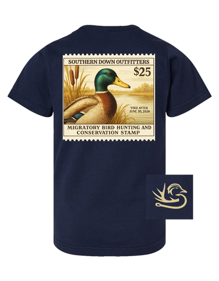 Migratory Bird Stamp Toddler Tee