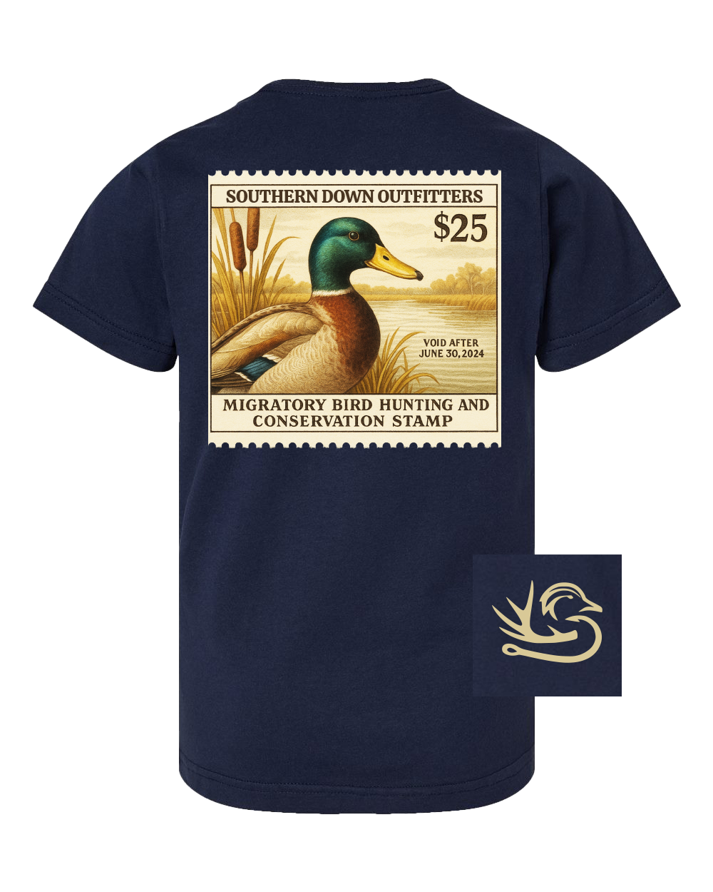 Migratory Bird Stamp Toddler Tee